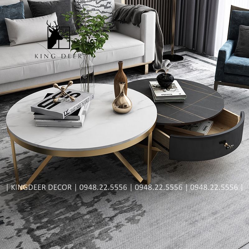 BTKD_00122 Bàn trà sofa phòng khách Kingdeer