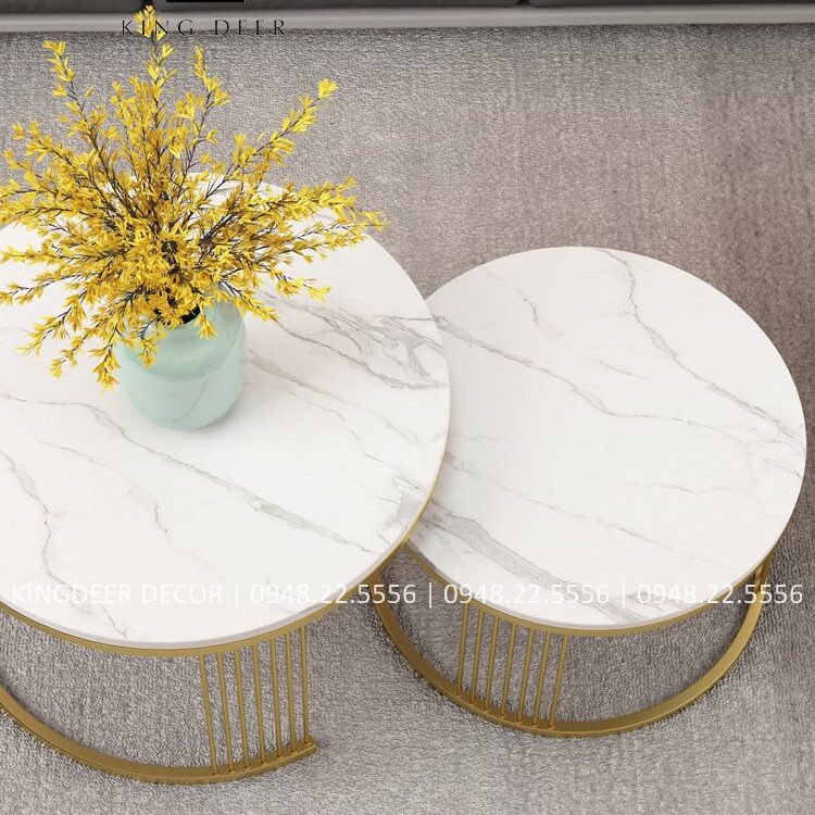 BTKD_0184 Bàn sofa đôi tròn