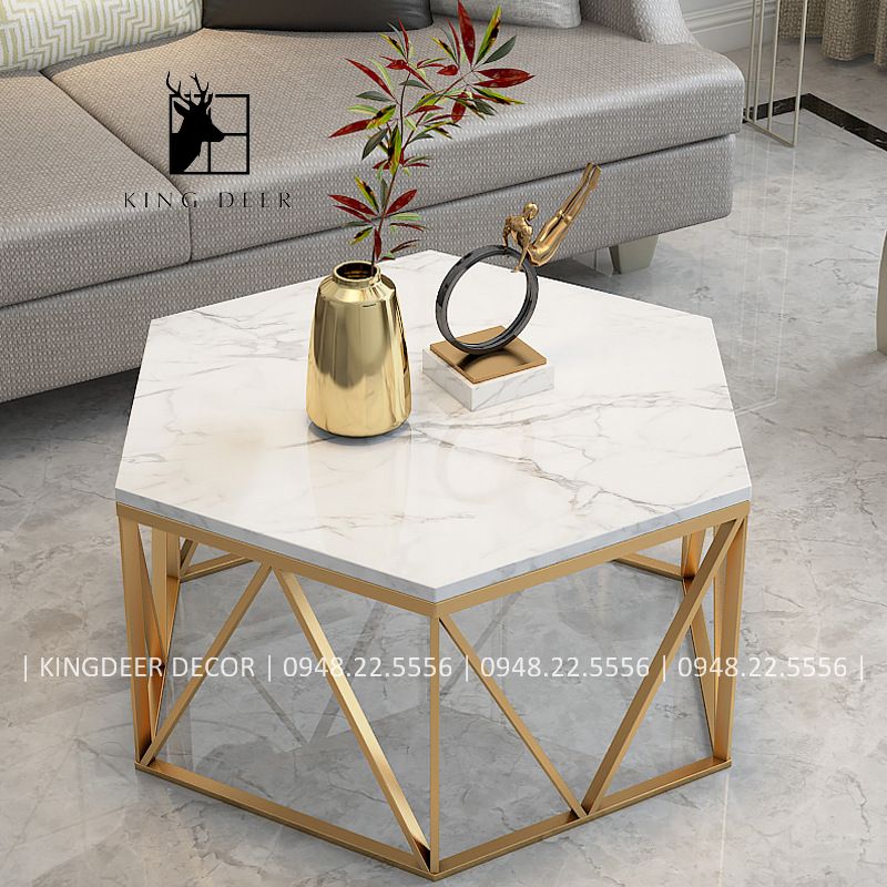 BTKD_0401 bàn trà lục giác