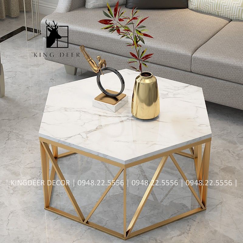 BTKD_0403 bàn trà lục giác