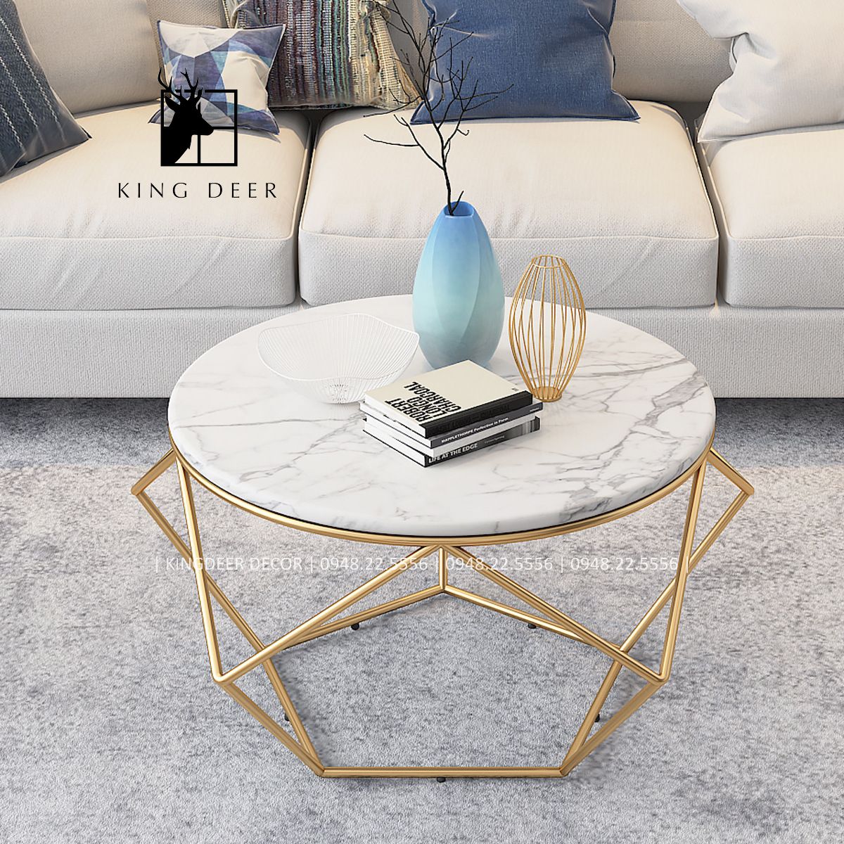 Bàn diamond mặt tròn