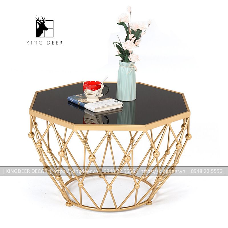 BTKD_0601 Bàn trà diamond có quả