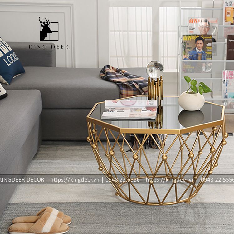 Bàn trà diamond có quả