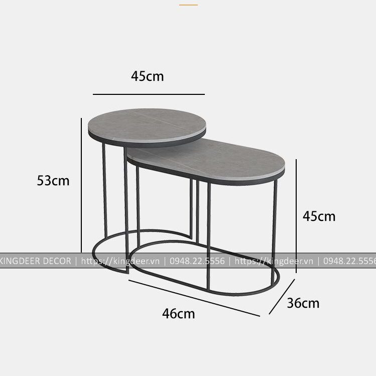 bàn bên sofa BGKD-002