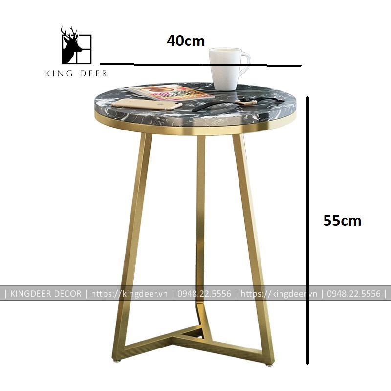 kích thước bàn góc sofa BGKD-020