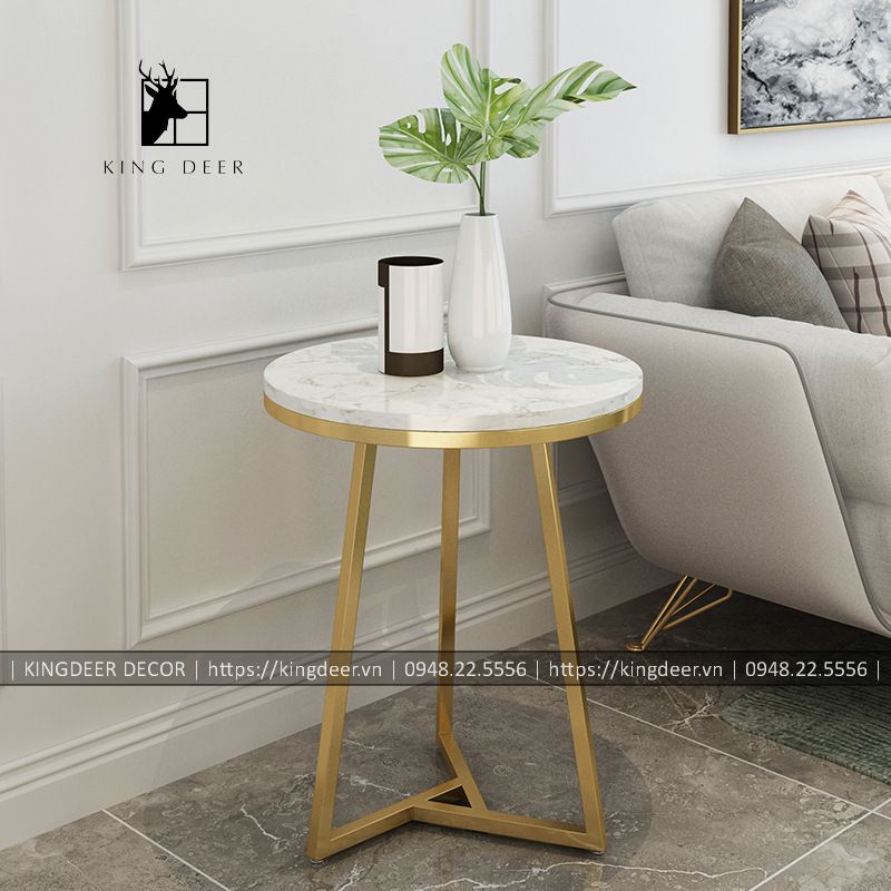 bàn góc sofa trang trí 2021, BGKD-020