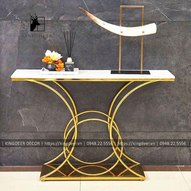 KD_CT_0011 Bàn console mặt đá