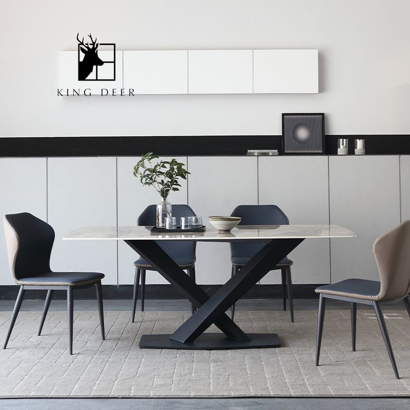 BAKD-0021 Bàn ăn Kiera phong cách Bắc Âu, BAKD-002