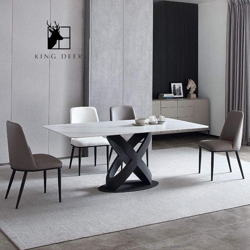 Bàn ăn Ruby phong cách Bắc Âu, BAKD-005