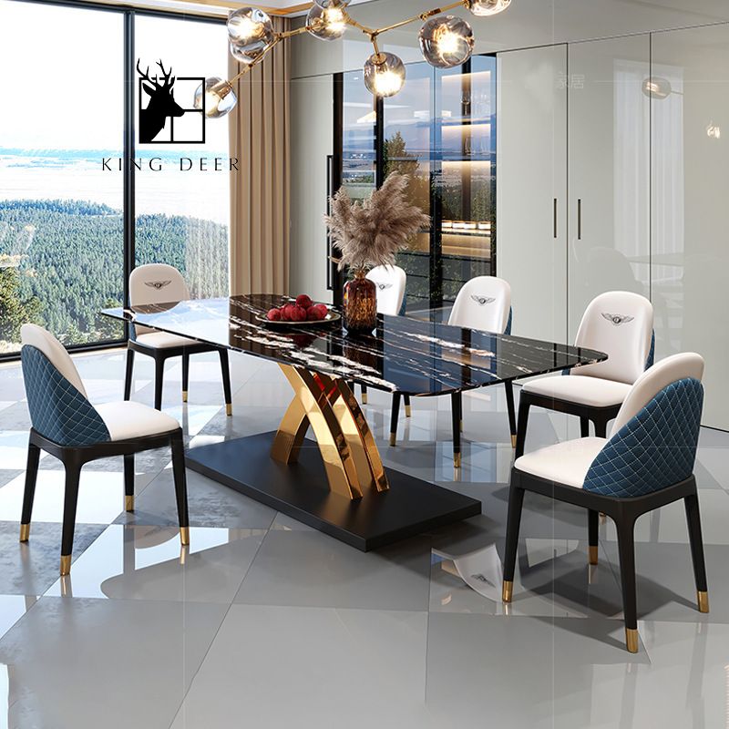 Bàn ăn Ariel phong cách Bắc Âu, BAKD-006