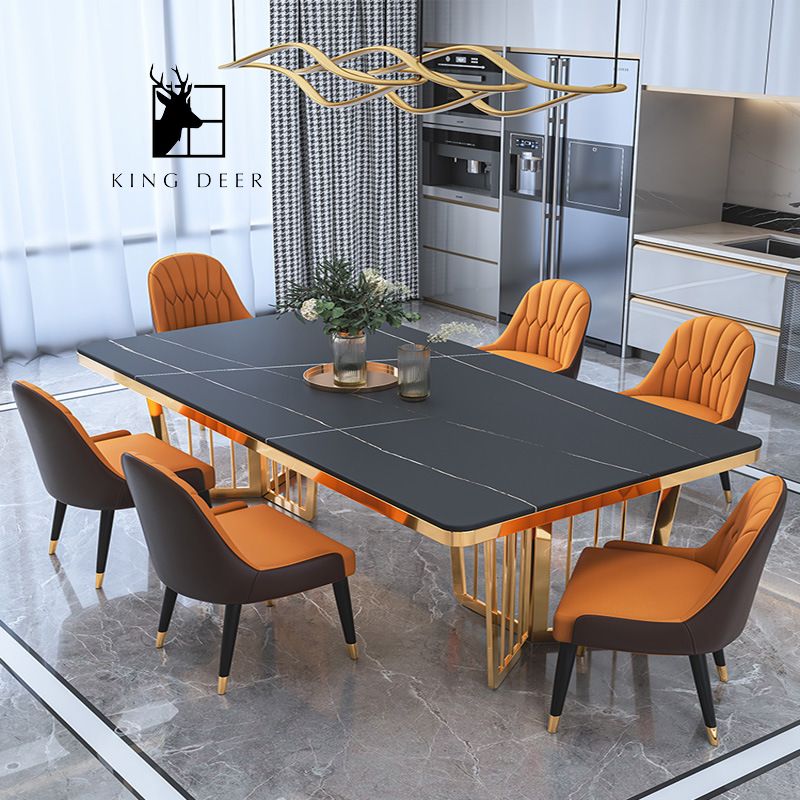 BAKD-0076 Bàn ăn Emmanuel phong cách Bắc Âu, BAKD-007