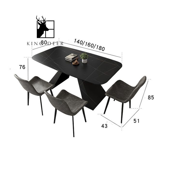 Bàn ăn Dorothy phong cách Bắc Âu, BAKD-010