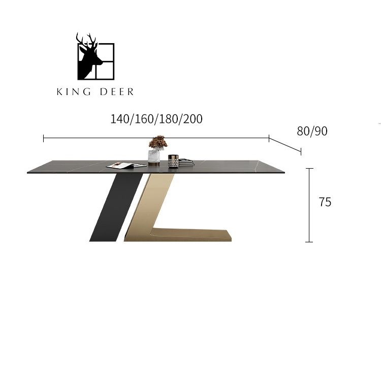 Bàn ăn Hilary phong cách Bắc Âu, BAKD-014