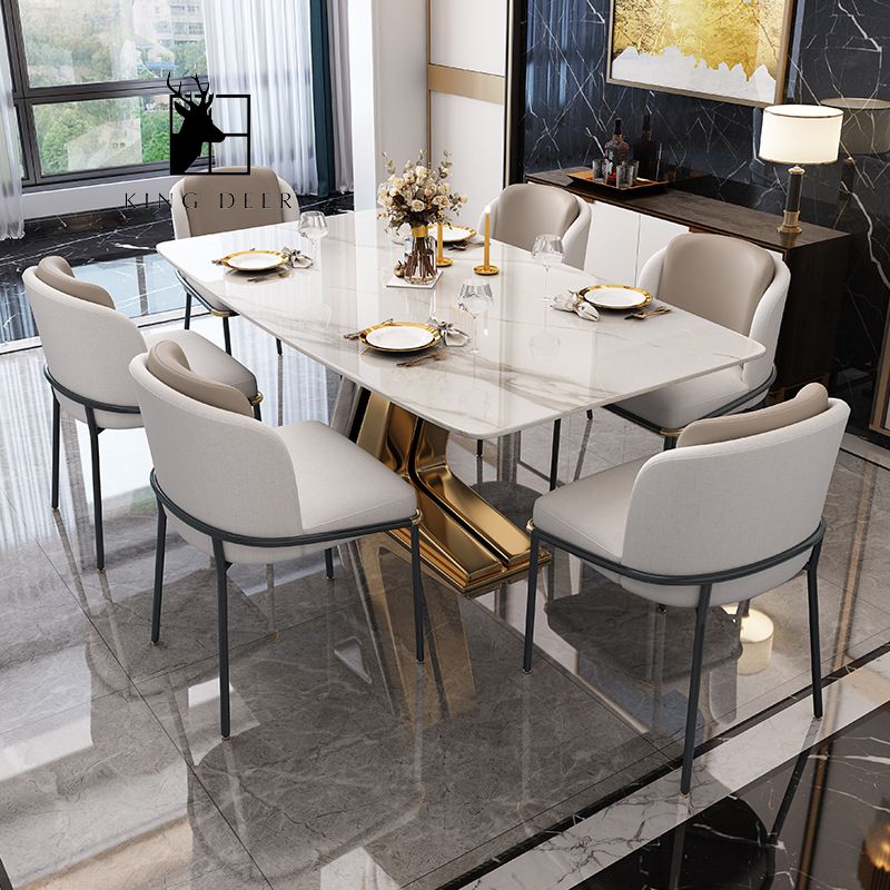 Bàn ăn Irene phong cách Bắc Âu, BAKD-015