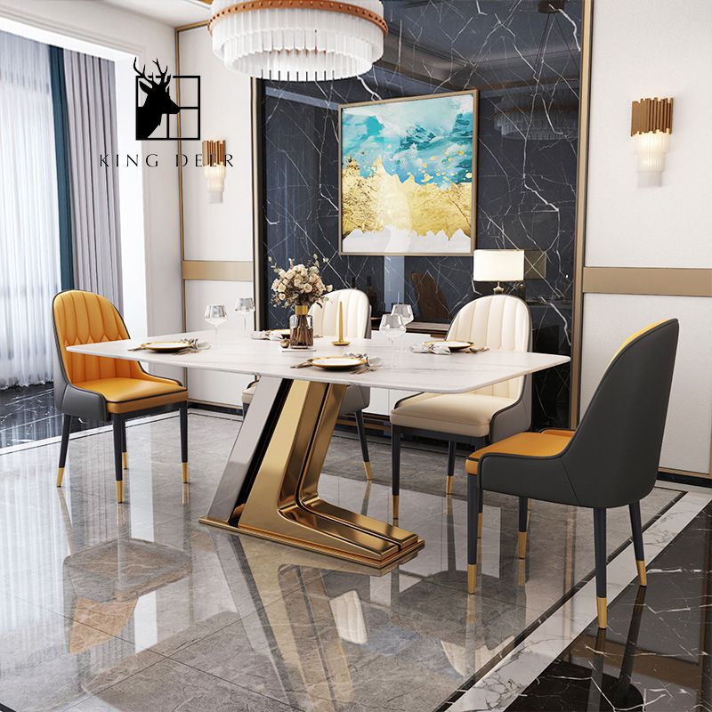 Bàn ăn Irene phong cách Bắc Âu, BAKD-015