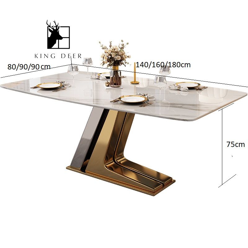 Bàn ăn Irene phong cách Bắc Âu, BAKD-015