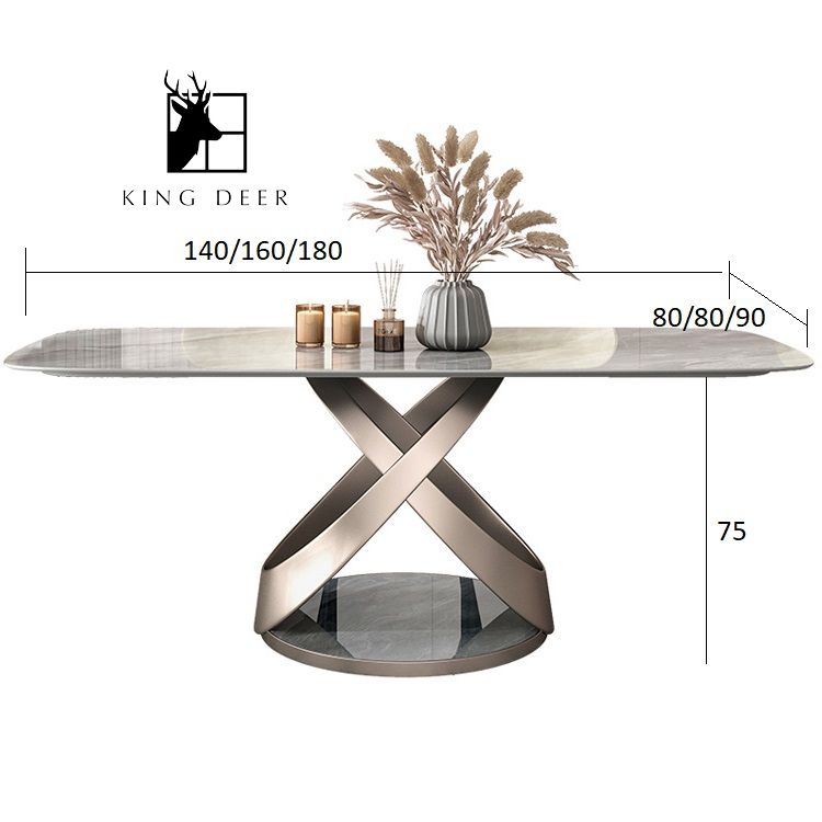 Bàn ăn Serena phong cách Bắc Âu, BAKD-018