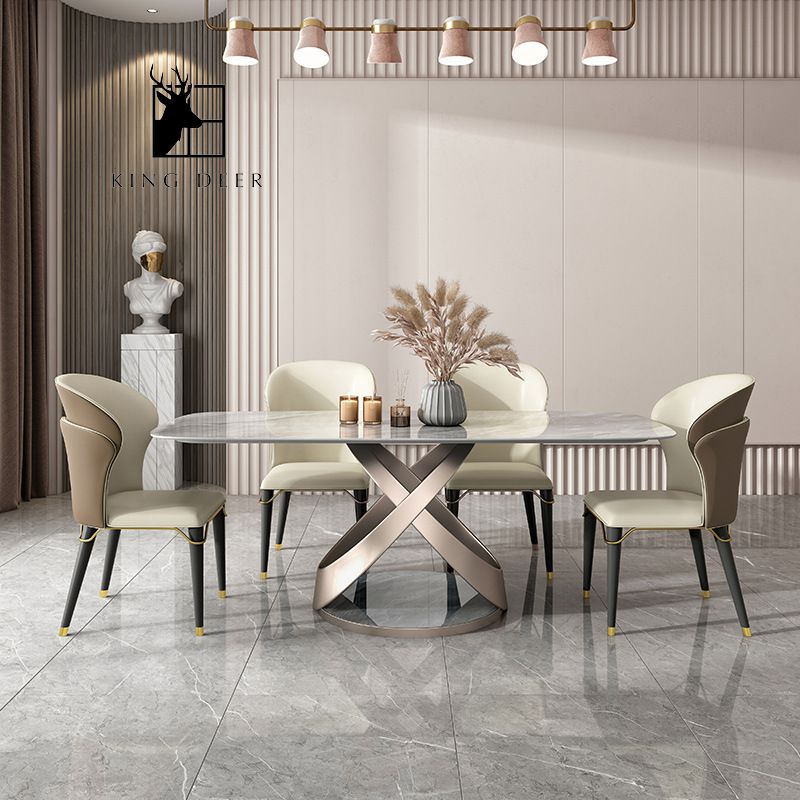 Bàn ăn Serena phong cách Bắc Âu, BAKD-018