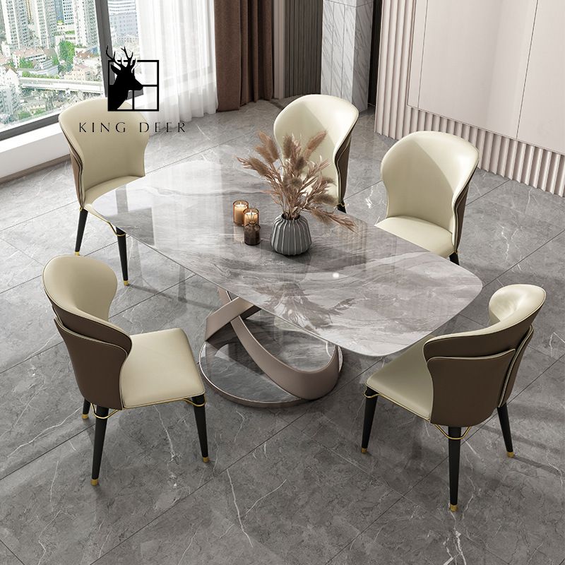 BAKD-0185 Bàn ăn Serena phong cách Bắc Âu, BAKD-018