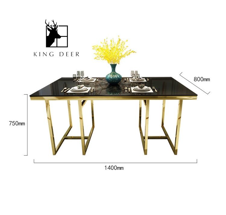 Bàn ăn Victoria phong cách Bắc Âu, BAKD-019