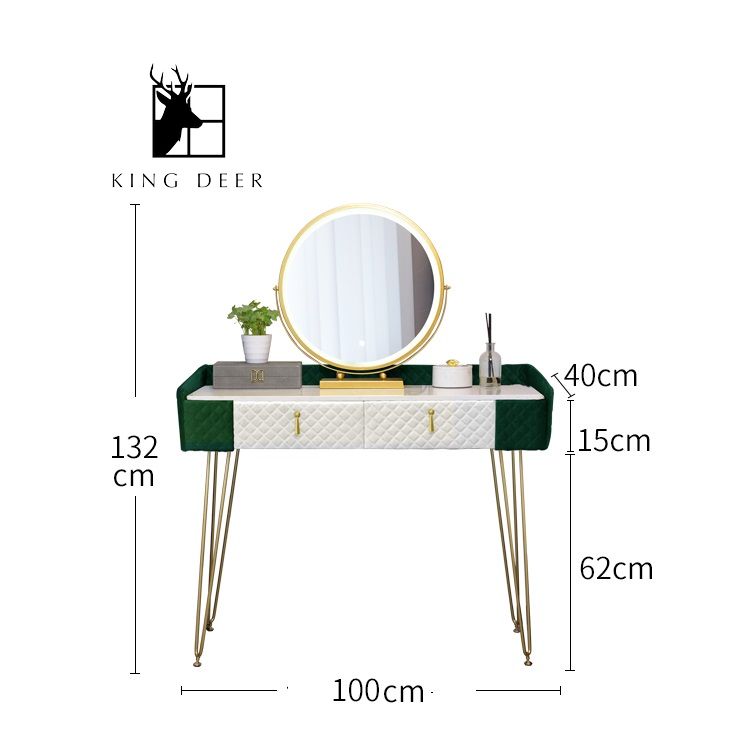 Bàn trang điểm phong cách hiện đại King Deer