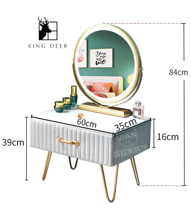 Bàn trang điểm Ernesta phong cách hiện đại, BTD-024