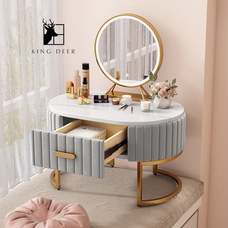 BTD-0255 Bàn trang điểm Halcyon phong cách hiện đại, BTD-025