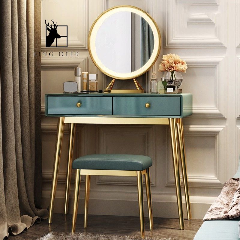 BTD-0292 Bàn trang điểm Jezebel gương LED, BTD-029