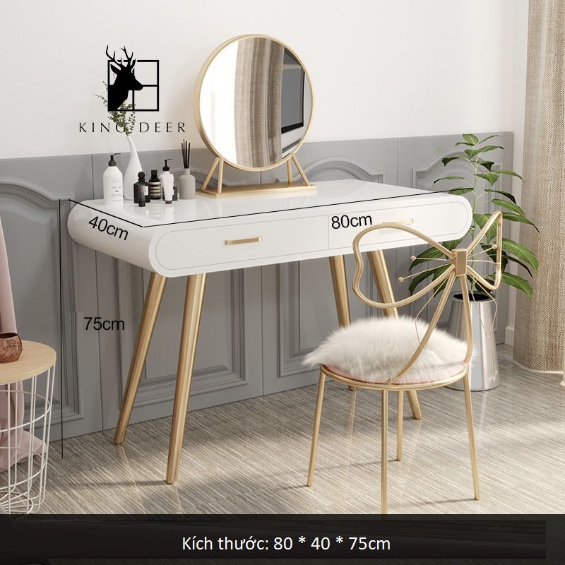 Bàn trang điểm Keelin gương LED, BTD-030