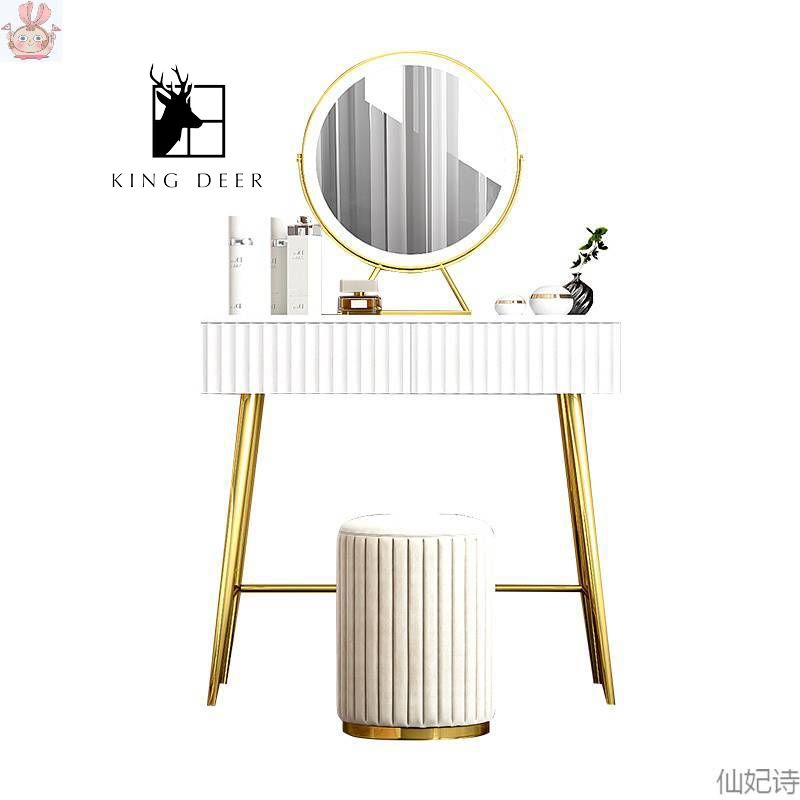 BTD-0311 Bàn trang điểm Laelia gương LED, BTD-031