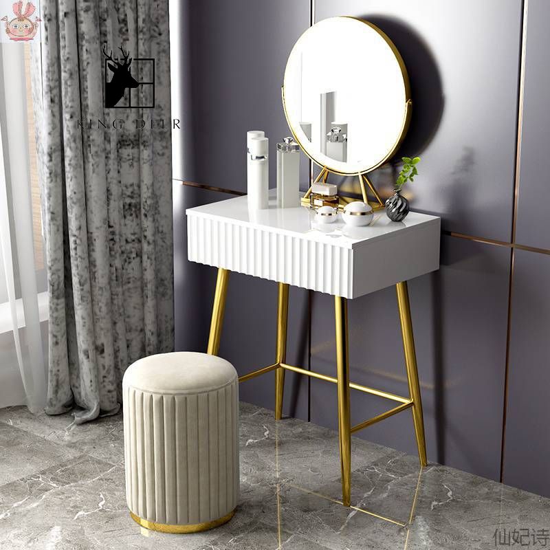 BTD-0315 Bàn trang điểm Laelia gương LED, BTD-031