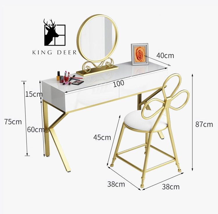 Bàn trang điểm Rowan hiện đại, BTD-052