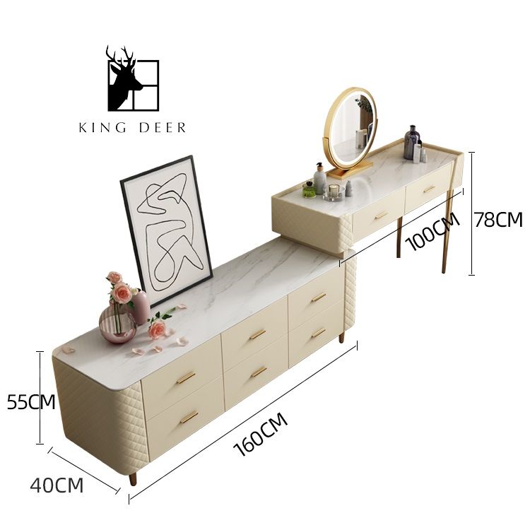 Bàn trang điểm Kaylin hiện đại, BTD-053