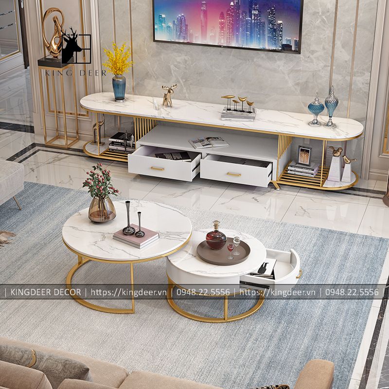 BTKTV0615 Kệ tivi Camilla phòng khách hiện đại, KTV-011