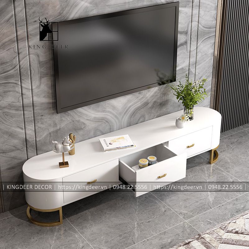 Kệ tivi Cady phòng khách hiện đại, KTVKD-001