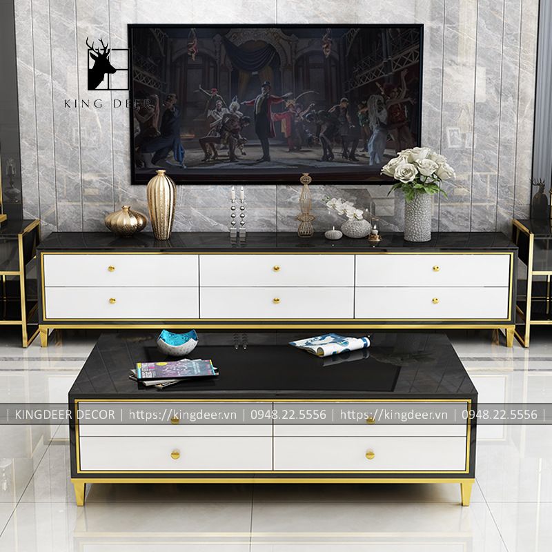 Kệ tivi phong cách Bắc Âu, KTV-14