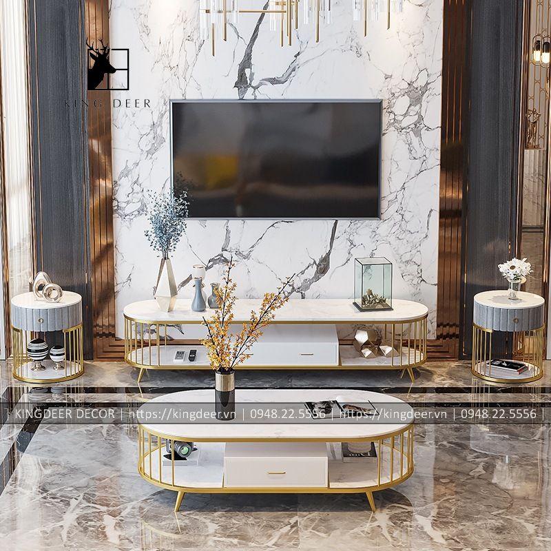 BTKTV_0651 Kệ tivi phong cách Bắc Âu, KTV-015