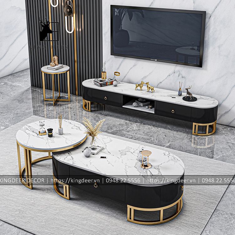 kệ tivi phong cách Bắc Âu, KTV-028