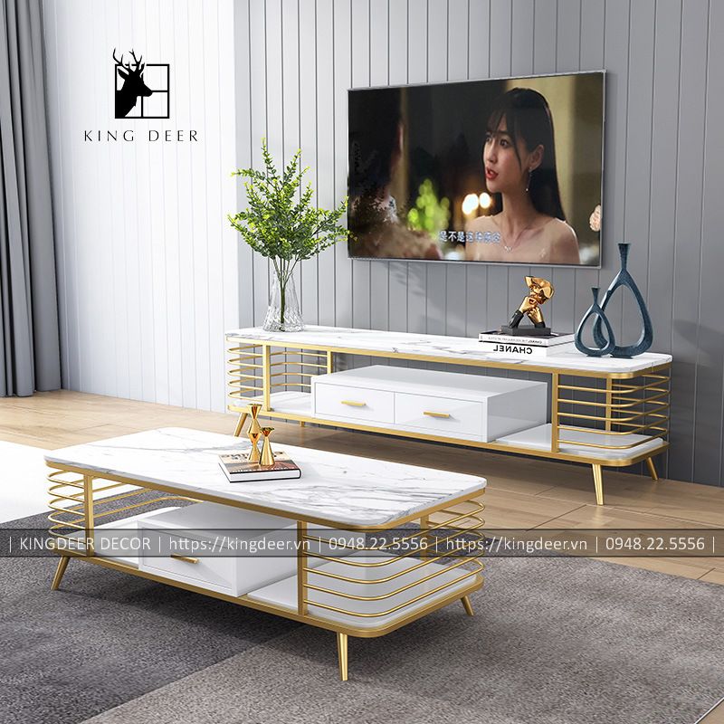 kệ tivi phong cách Bắc Âu, KTV-028