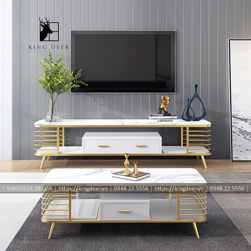 kệ tivi phong cách Bắc Âu, KTV-028