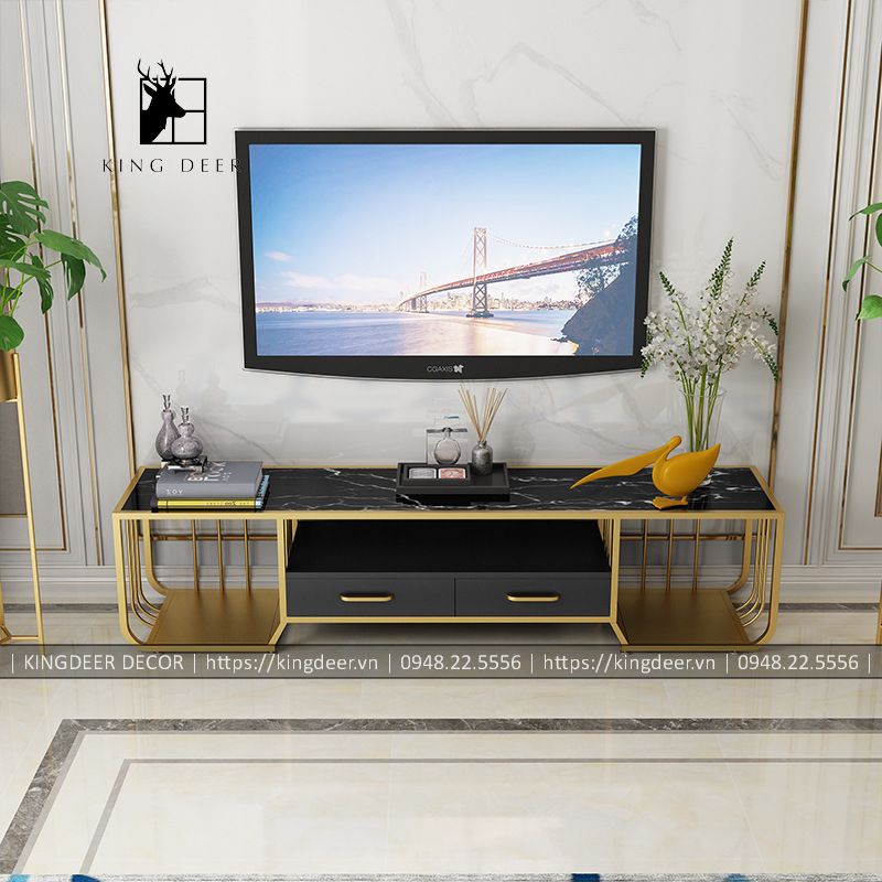 Kệ tivi phong cách Bắc Âu