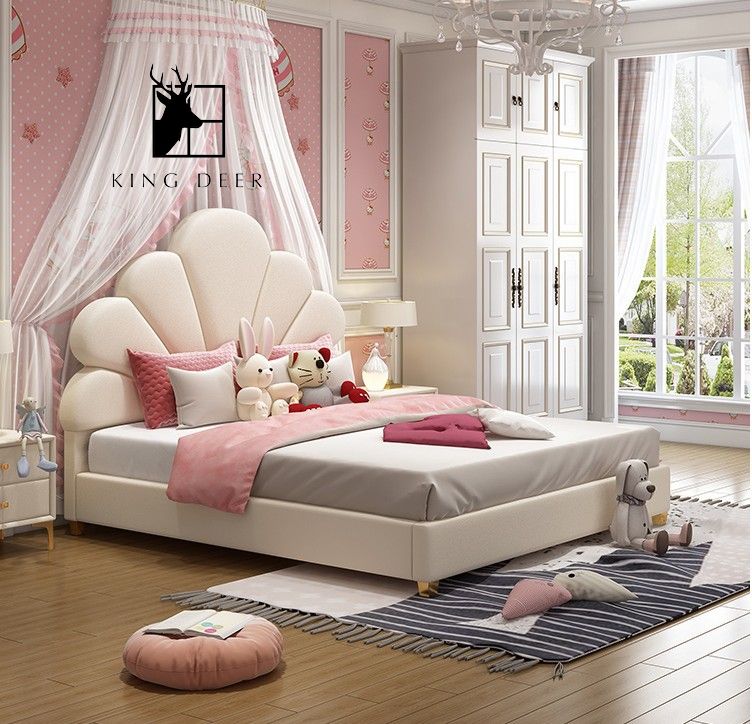 Giường công chúa phong cách Bắc Âu, GCB-002