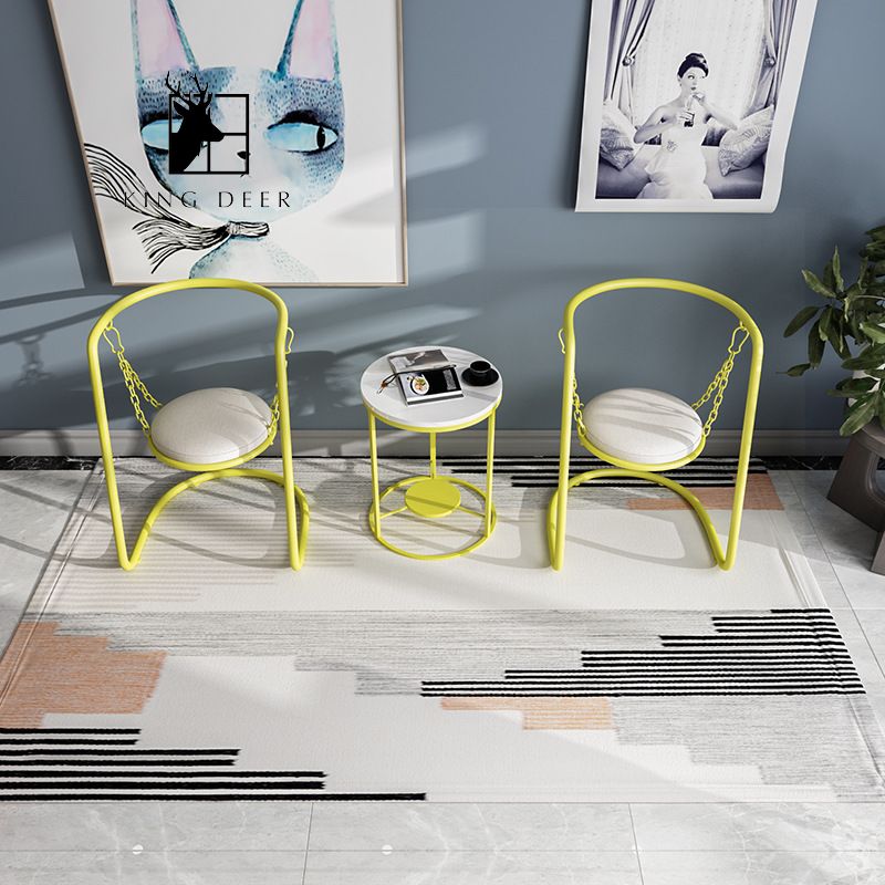 GBC-0036 Bộ bàn ghế ban công Dulcie phong cách Bắc Âu, GBC-003