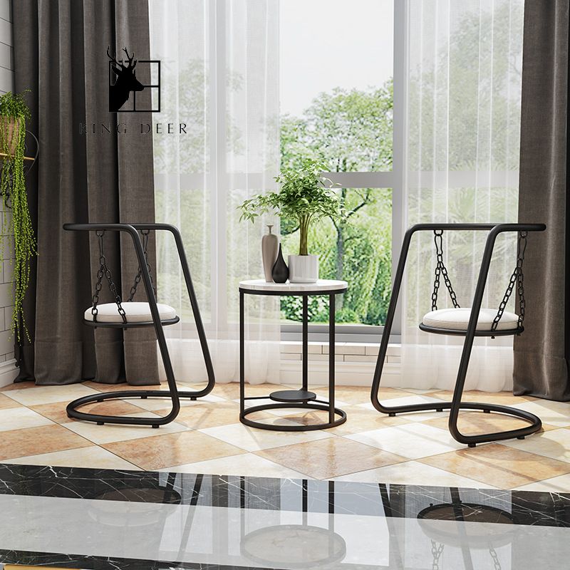 GBC-0037 Bộ bàn ghế ban công Dulcie phong cách Bắc Âu, GBC-003