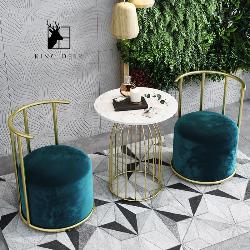 Bộ bàn ghế ban công Eirian phong cách Bắc Âu, GBC-004