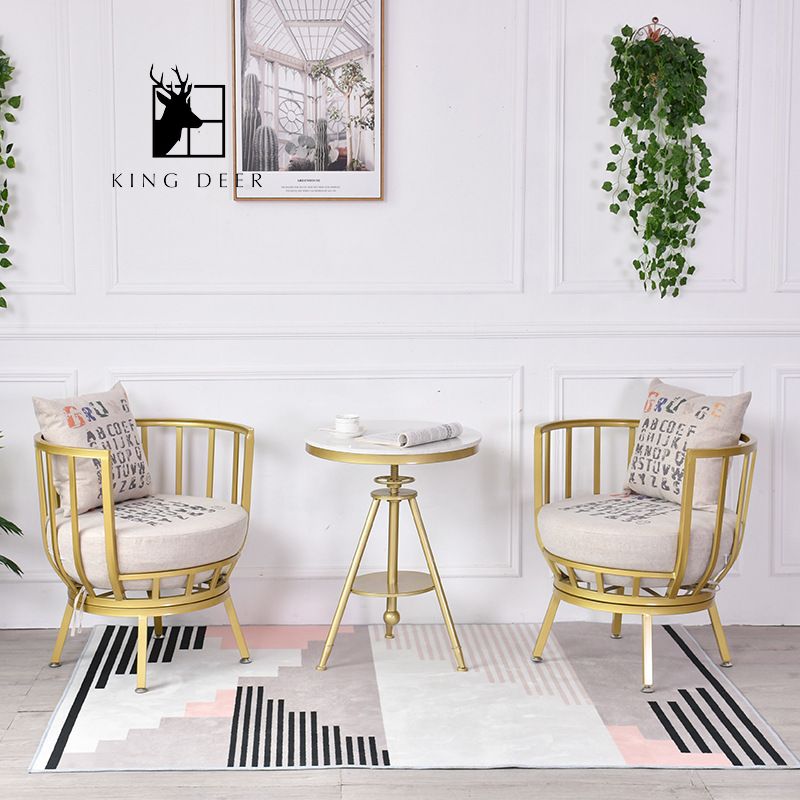 Bộ bàn ghế ban công Anselm phong cách Bắc Âu, GBC-006