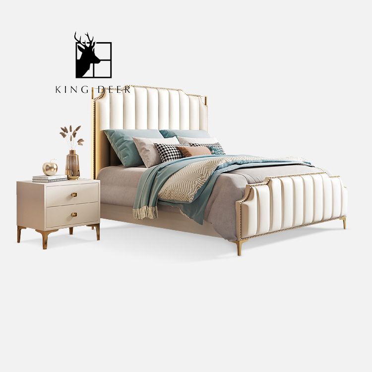 GKD-0012 Giường ngủ Alethea phong cách Bắc Âu, GKD-001