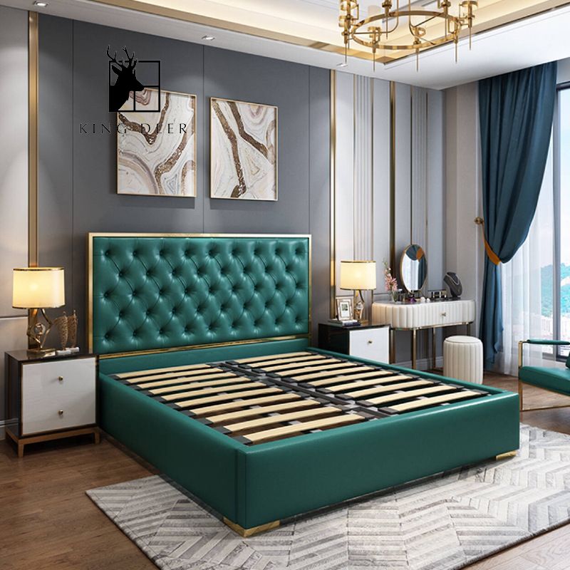 GKD-0031 Giường ngủ Verity phong cách Bắc Âu, GKD-003