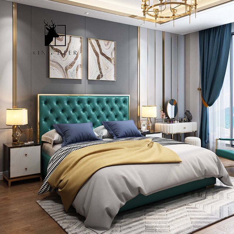 Giường ngủ Verity phong cách Bắc Âu, GKD-003