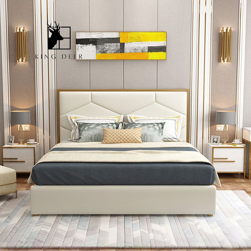 Giường ngủ Viva phong cách Bắc Âu, GKD-004